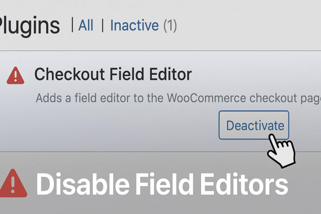 Deactivating plugins to find the woocommerce checkout spinning fix.