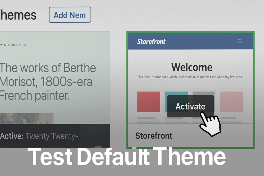 Switching themes to test for the woocommerce checkout spinning fix.