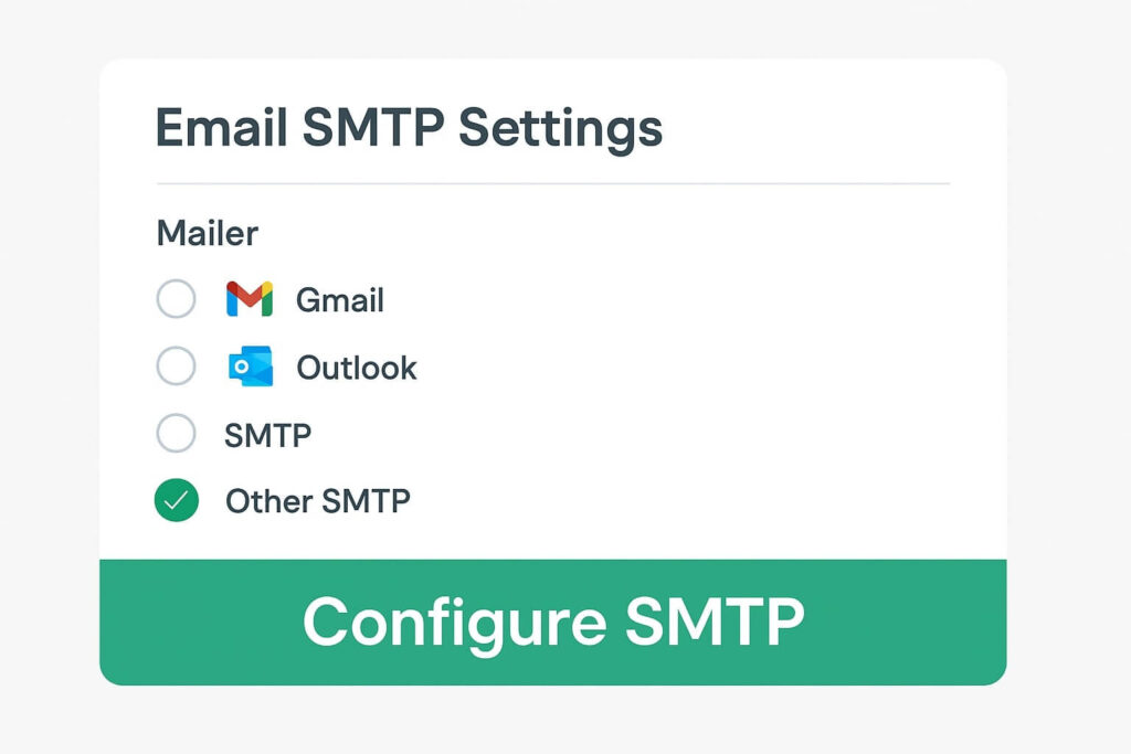 Configuring WP Mail SMTP settings to resolve the red border error in Contact Form 7.
