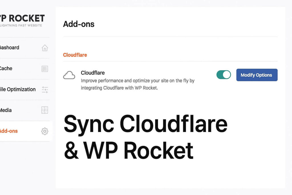 Configuring the Cloudflare add-on in WP Rocket to apply the wp rocket layout fix.